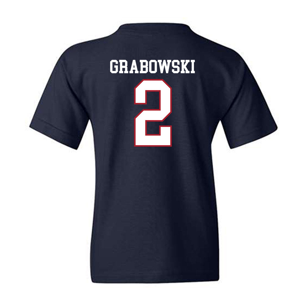 Liberty - NCAA Baseball : Dylan Grabowski - Sports Shersey Youth T-Shirt-1