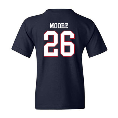 Liberty - NCAA Baseball : Tucker Moore - Sports Shersey Youth T-Shirt-1