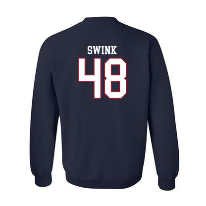 Liberty - NCAA Baseball : Josh Swink - Sports Shersey Crewneck Sweatshirt