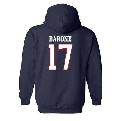 Liberty - NCAA Baseball : Nick Barone - Sports Shersey Hooded Sweatshirt-1
