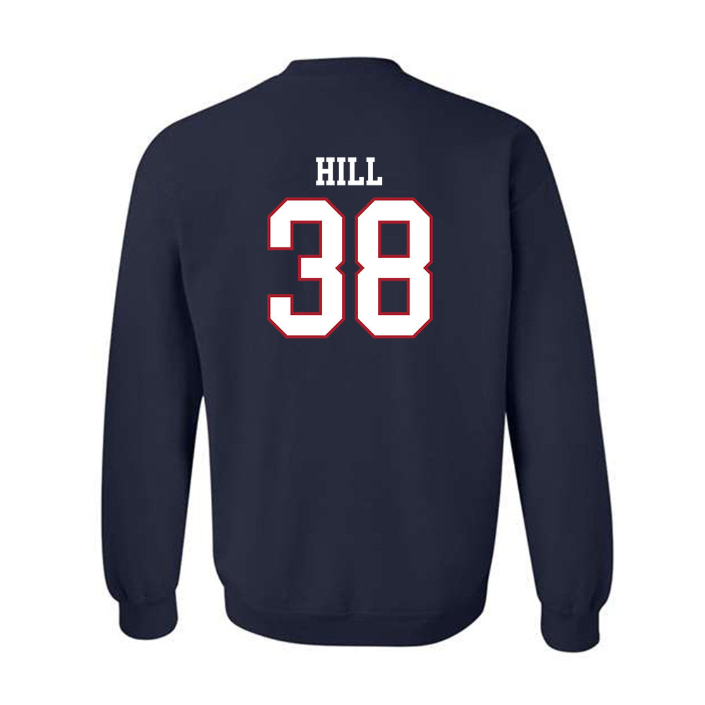 Liberty - NCAA Baseball : Brayden Hill - Sports Shersey Crewneck Sweatshirt-1