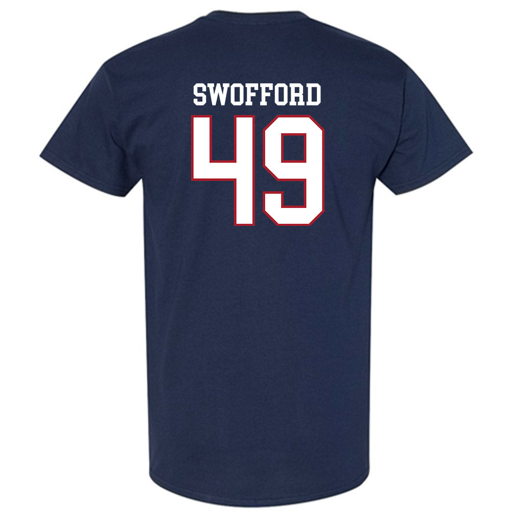 Liberty - NCAA Baseball : Easton Swofford - Sports Shersey T-Shirt-1