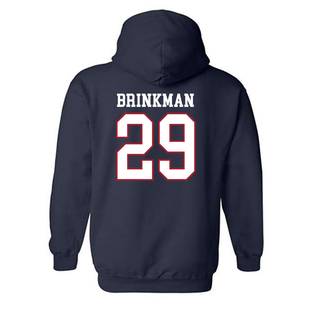 Liberty - NCAA Baseball : Charlie Brinkman - Sports Shersey Hooded Sweatshirt-1