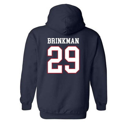 Liberty - NCAA Baseball : Charlie Brinkman - Sports Shersey Hooded Sweatshirt-1