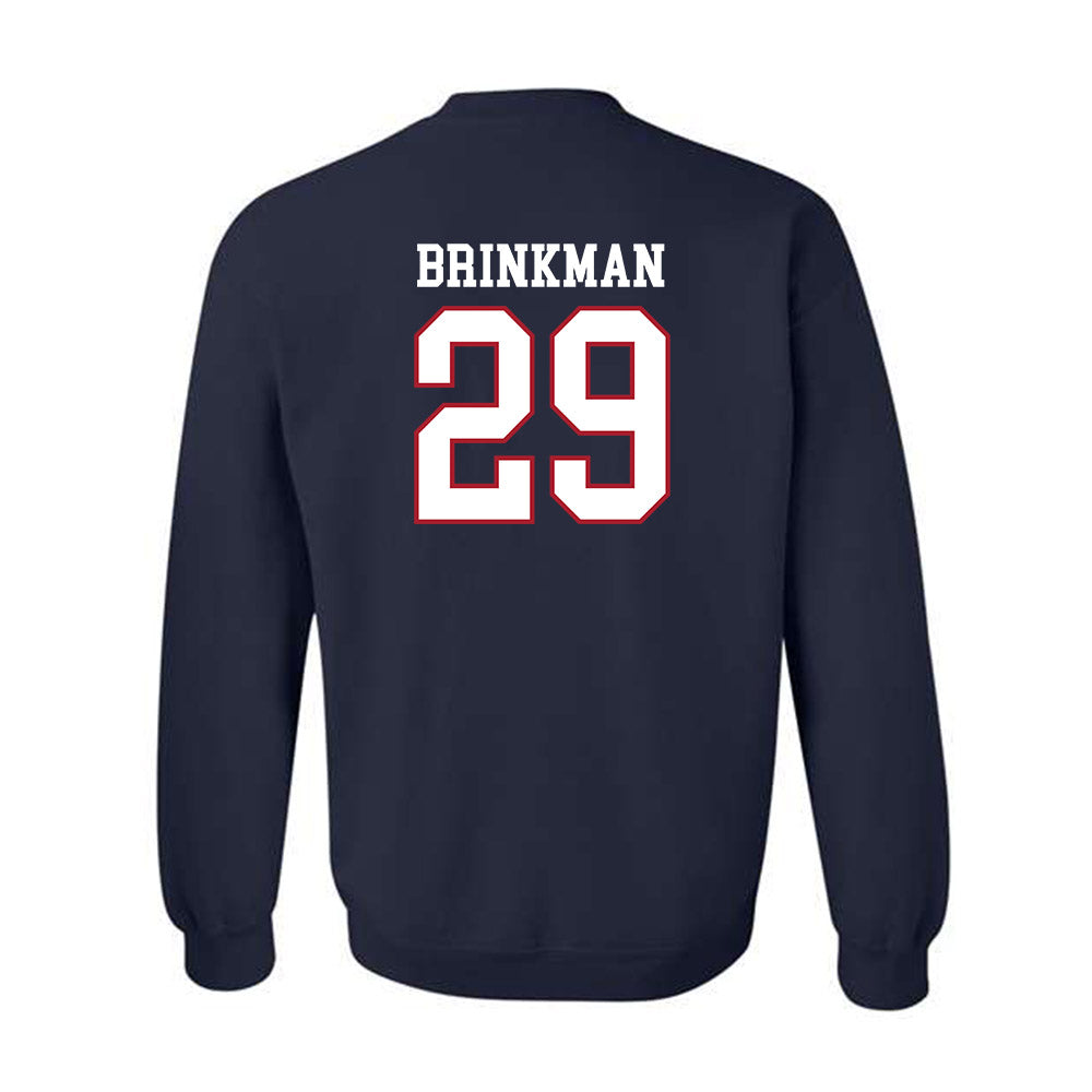 Liberty - NCAA Baseball : Charlie Brinkman - Sports Shersey Crewneck Sweatshirt-1