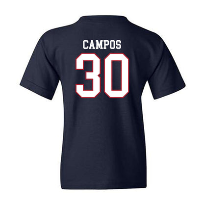 Liberty - NCAA Baseball : Joshua Campos - Sports Shersey Youth T-Shirt-1