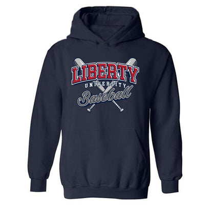 Liberty - NCAA Baseball : Riley DeCandido - Sports Shersey Hooded Sweatshirt