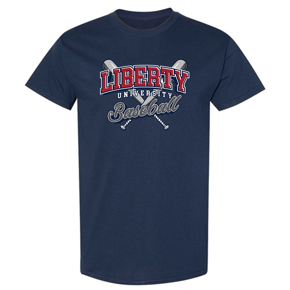 Liberty - NCAA Baseball : Easton Swofford - Sports Shersey T-Shirt-0