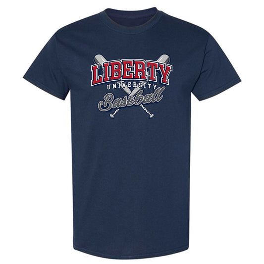 Liberty - NCAA Baseball : Nick Barone - Sports Shersey T-Shirt-0