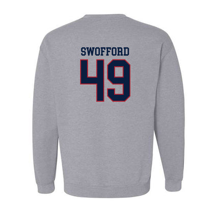 Liberty - NCAA Baseball : Easton Swofford - Sports Shersey Crewneck Sweatshirt-1
