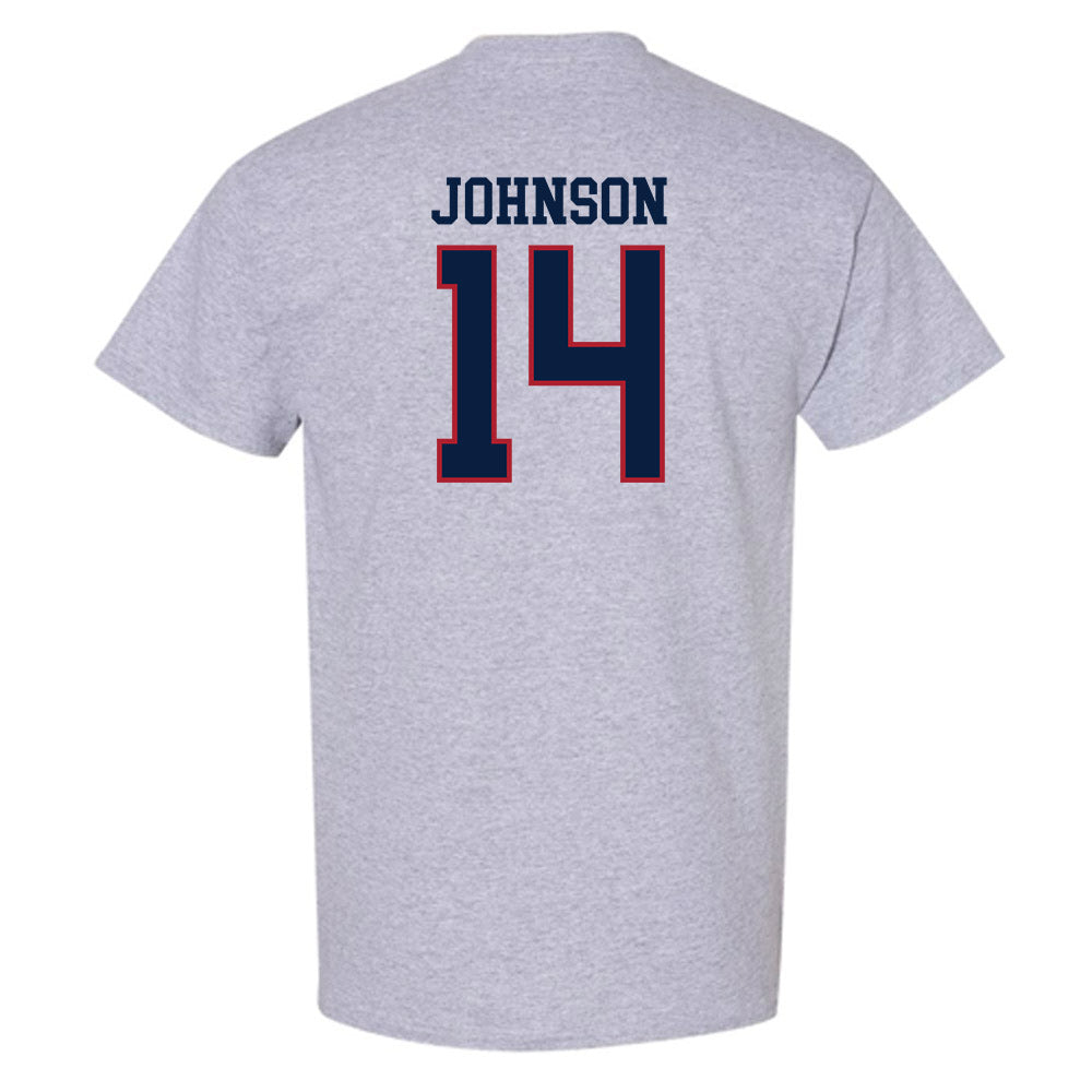 Liberty - NCAA Baseball : Peter Johnson - Sports Shersey T-Shirt-1