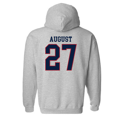 Liberty - NCAA Baseball : Tyler August - Sports Shersey Hooded Sweatshirt-1