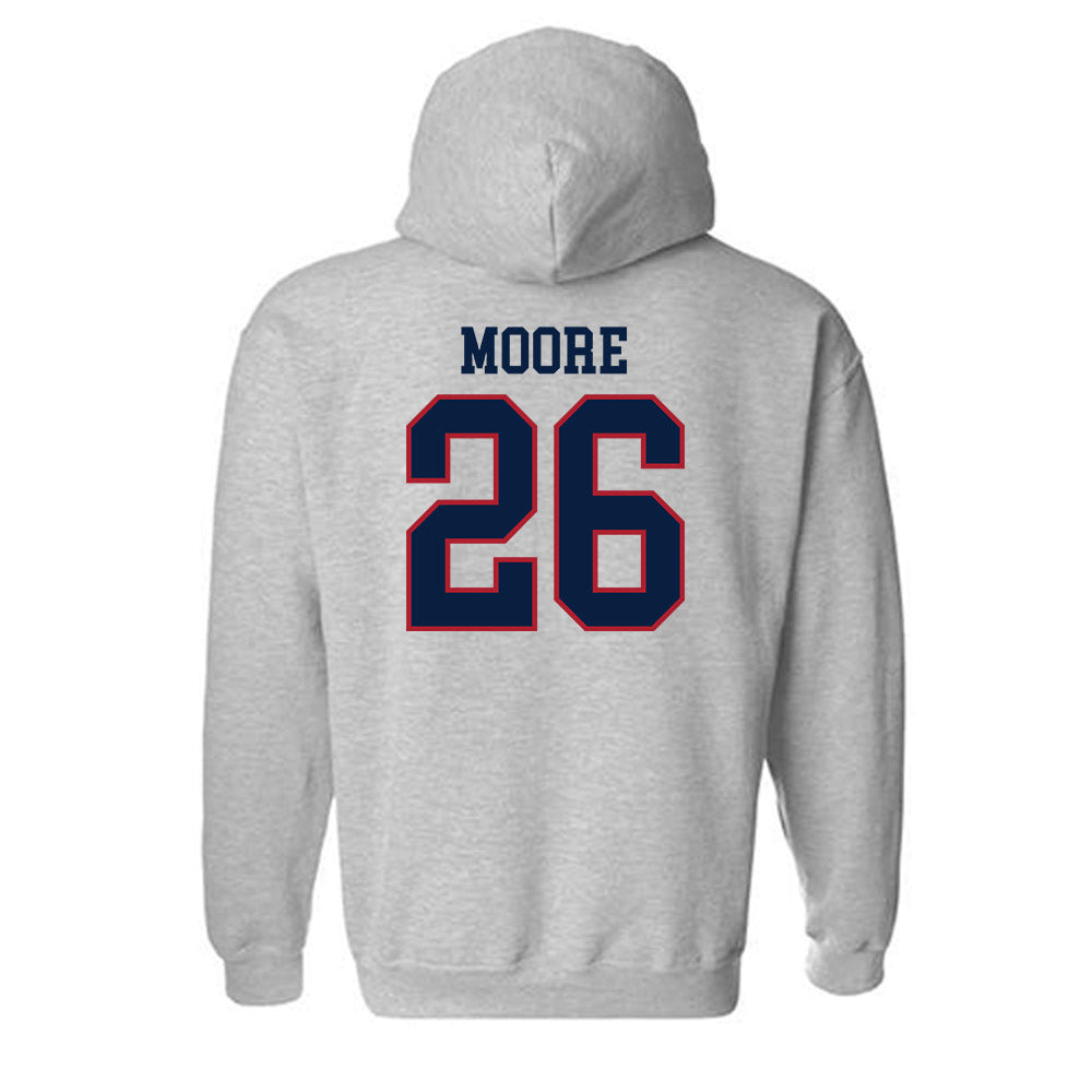 Liberty - NCAA Baseball : Tucker Moore - Sports Shersey Hooded Sweatshirt-1