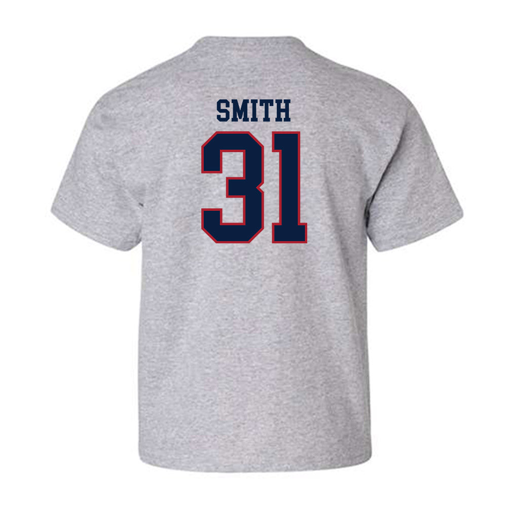 Liberty - NCAA Baseball : Kaleb Smith - Sports Shersey Youth T-Shirt-1
