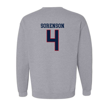 Liberty - NCAA Baseball : Jaxon Sorenson - Sports Shersey Crewneck Sweatshirt-1