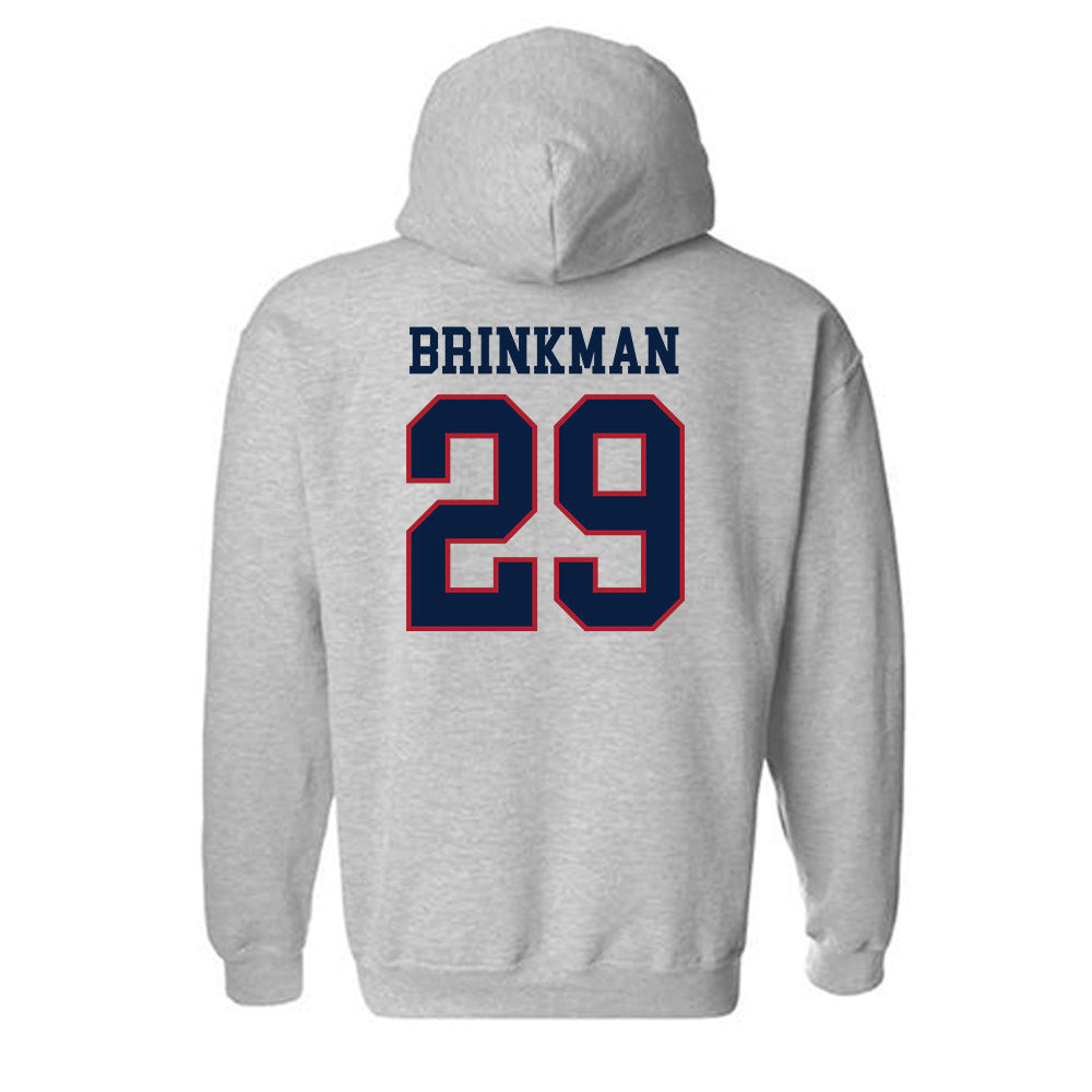 Liberty - NCAA Baseball : Charlie Brinkman - Sports Shersey Hooded Sweatshirt-1