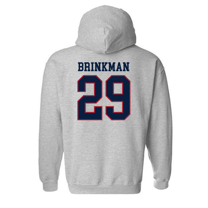 Liberty - NCAA Baseball : Charlie Brinkman - Sports Shersey Hooded Sweatshirt-1