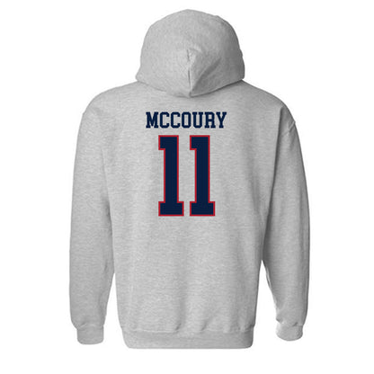 Liberty - NCAA Baseball : Xavier McCoury - Sports Shersey Hooded Sweatshirt-1