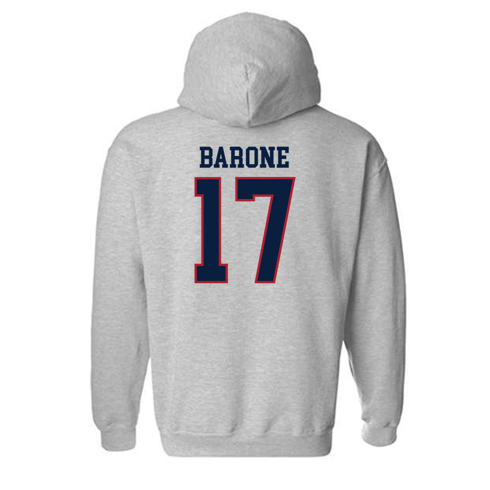 Liberty - NCAA Baseball : Nick Barone - Sports Shersey Hooded Sweatshirt-1