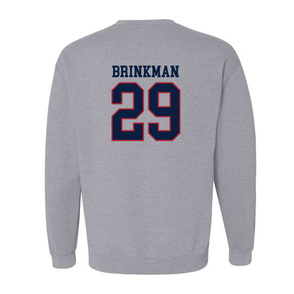 Liberty - NCAA Baseball : Charlie Brinkman - Sports Shersey Crewneck Sweatshirt-1