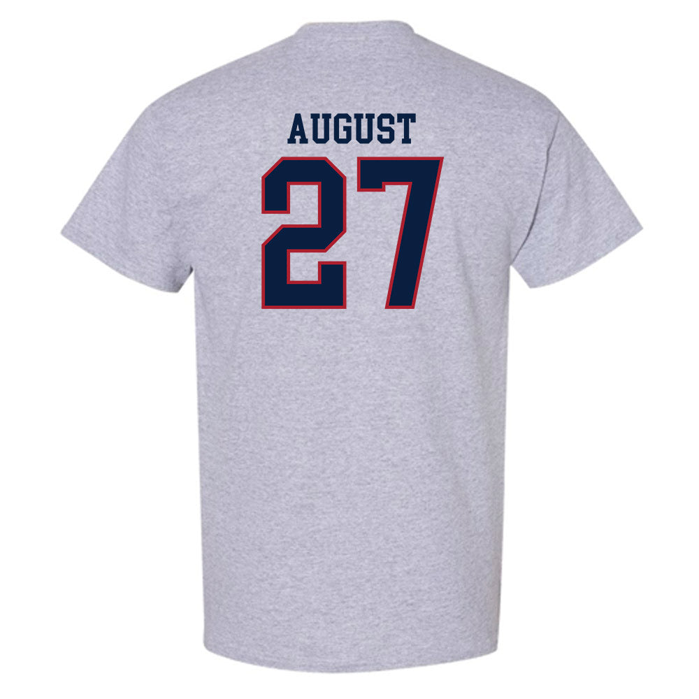 Liberty - NCAA Baseball : Tyler August - Sports Shersey T-Shirt-1