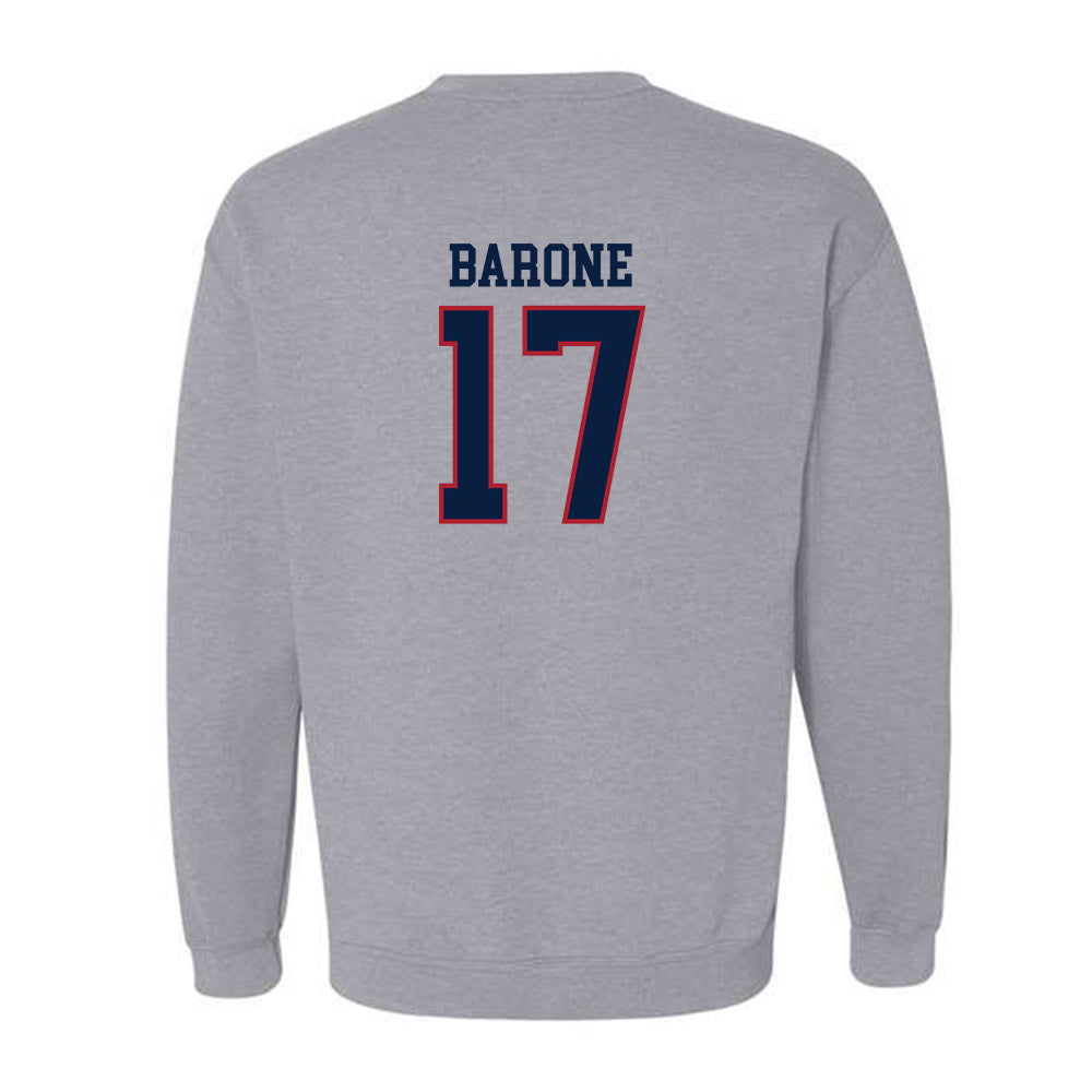 Liberty - NCAA Baseball : Nick Barone - Sports Shersey Crewneck Sweatshirt-1
