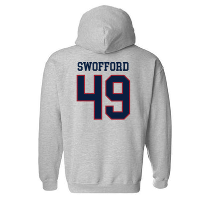 Liberty - NCAA Baseball : Easton Swofford - Sports Shersey Hooded Sweatshirt-1