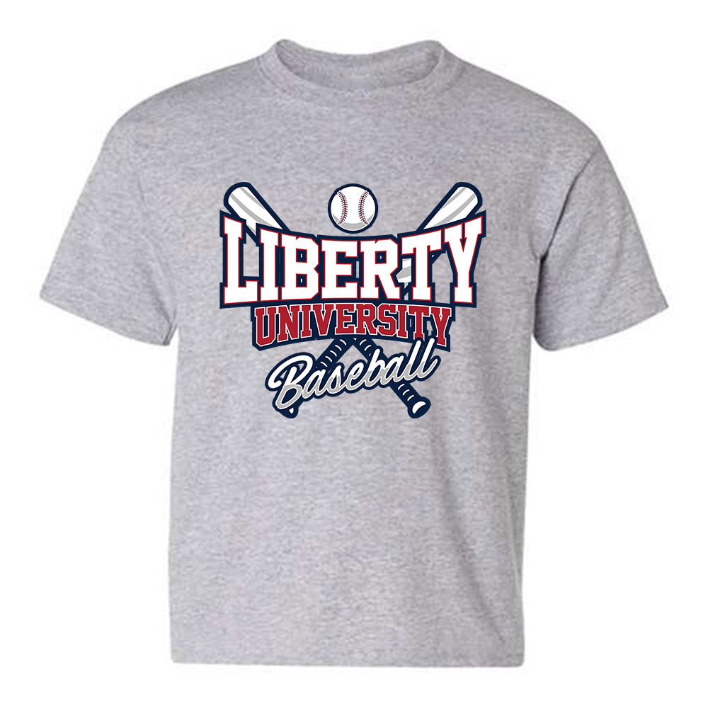 Liberty - NCAA Baseball : Nick Barone - Sports Shersey Youth T-Shirt-0