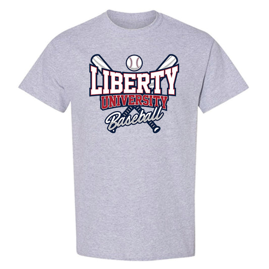 Liberty - NCAA Baseball : Peter Johnson - Sports Shersey T-Shirt-0