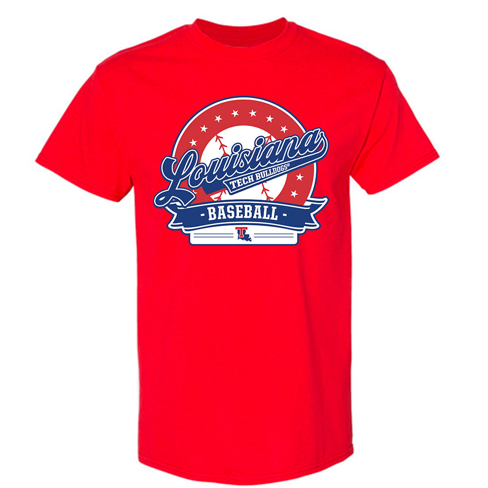 LA Tech - NCAA Baseball : Luke Nichols - Generic Shersey T-Shirt-0