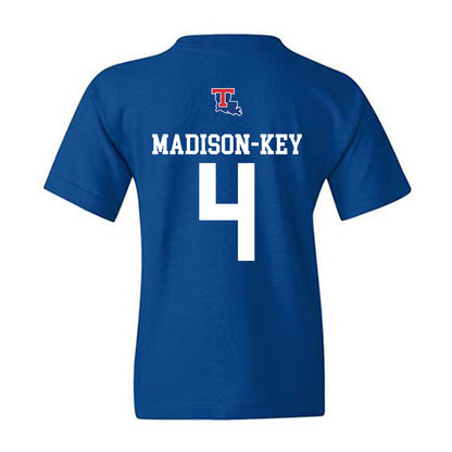 LA Tech - NCAA Women's Basketball : Joy Madison-Key - Generic Shersey Youth T-Shirt-1