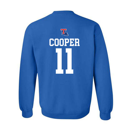 LA Tech - NCAA Men's Basketball : Kaden Cooper - Generic Shersey Crewneck Sweatshirt-1