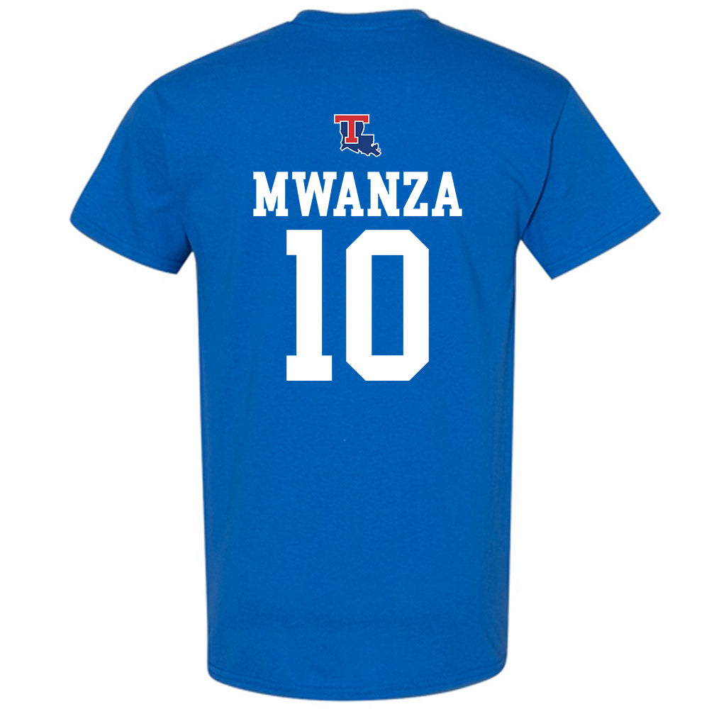 LA Tech - NCAA Women's Basketball : Melissa Mwanza - Generic Shersey T-Shirt-1