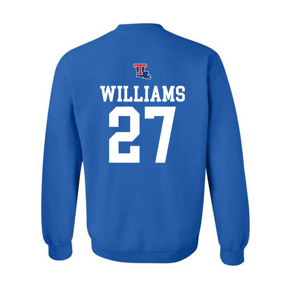 LA Tech - NCAA Men's Basketball : A'Meir Williams - Generic Shersey Crewneck Sweatshirt-1