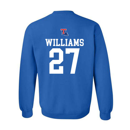 LA Tech - NCAA Men's Basketball : A'Meir Williams - Generic Shersey Crewneck Sweatshirt-1