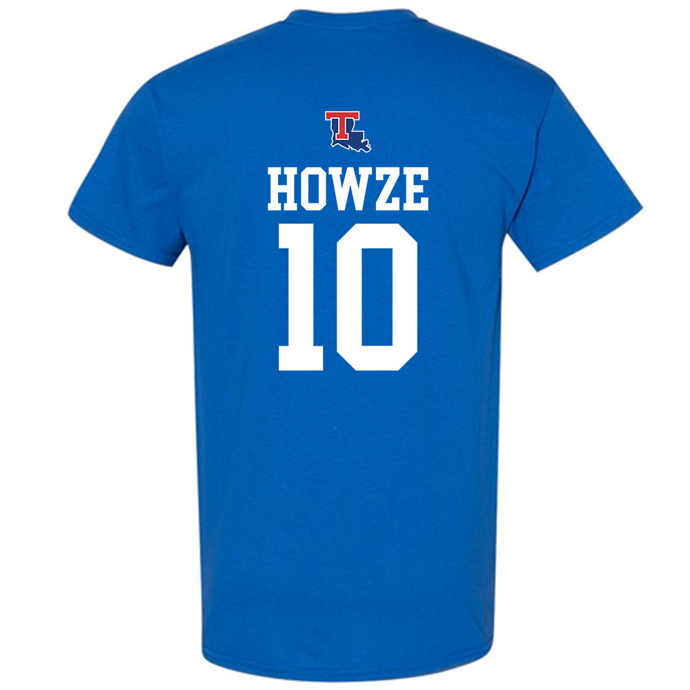 LA Tech - NCAA Men's Basketball : Kylan Howze - Generic Shersey T-Shirt-1