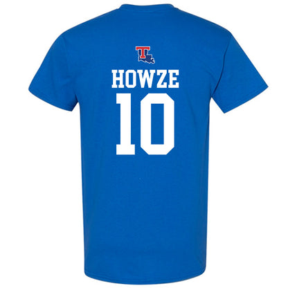 LA Tech - NCAA Men's Basketball : Kylan Howze - Generic Shersey T-Shirt-1