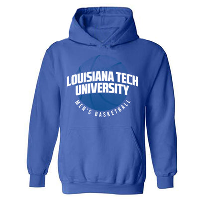 LA Tech - NCAA Men's Basketball : Landren Blocker - Generic Shersey Hooded Sweatshirt