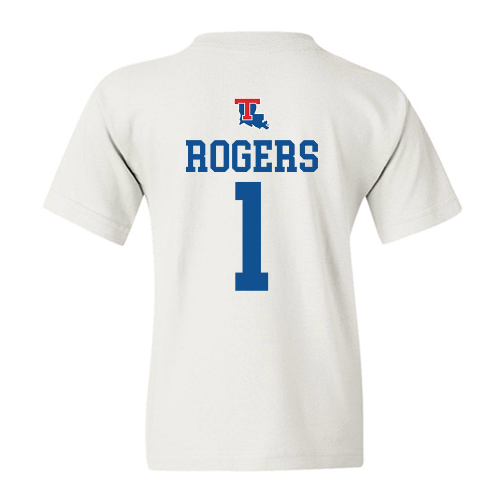 LA Tech - NCAA Softball : Alannah Rogers - Generic Shersey Youth T-Shirt-1