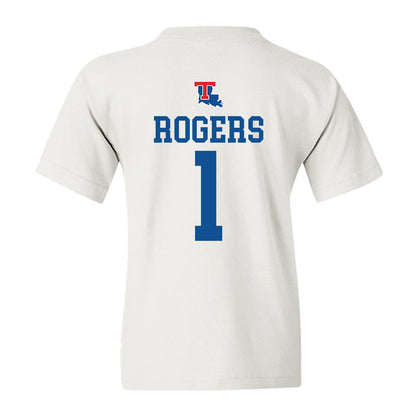 LA Tech - NCAA Softball : Alannah Rogers - Generic Shersey Youth T-Shirt-1
