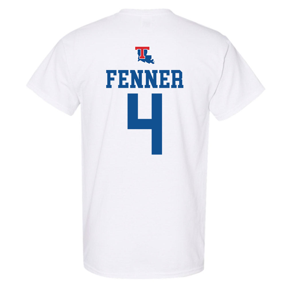 LA Tech - NCAA Men's Basketball : Jaylen Fenner - Generic Shersey T-Shirt-1