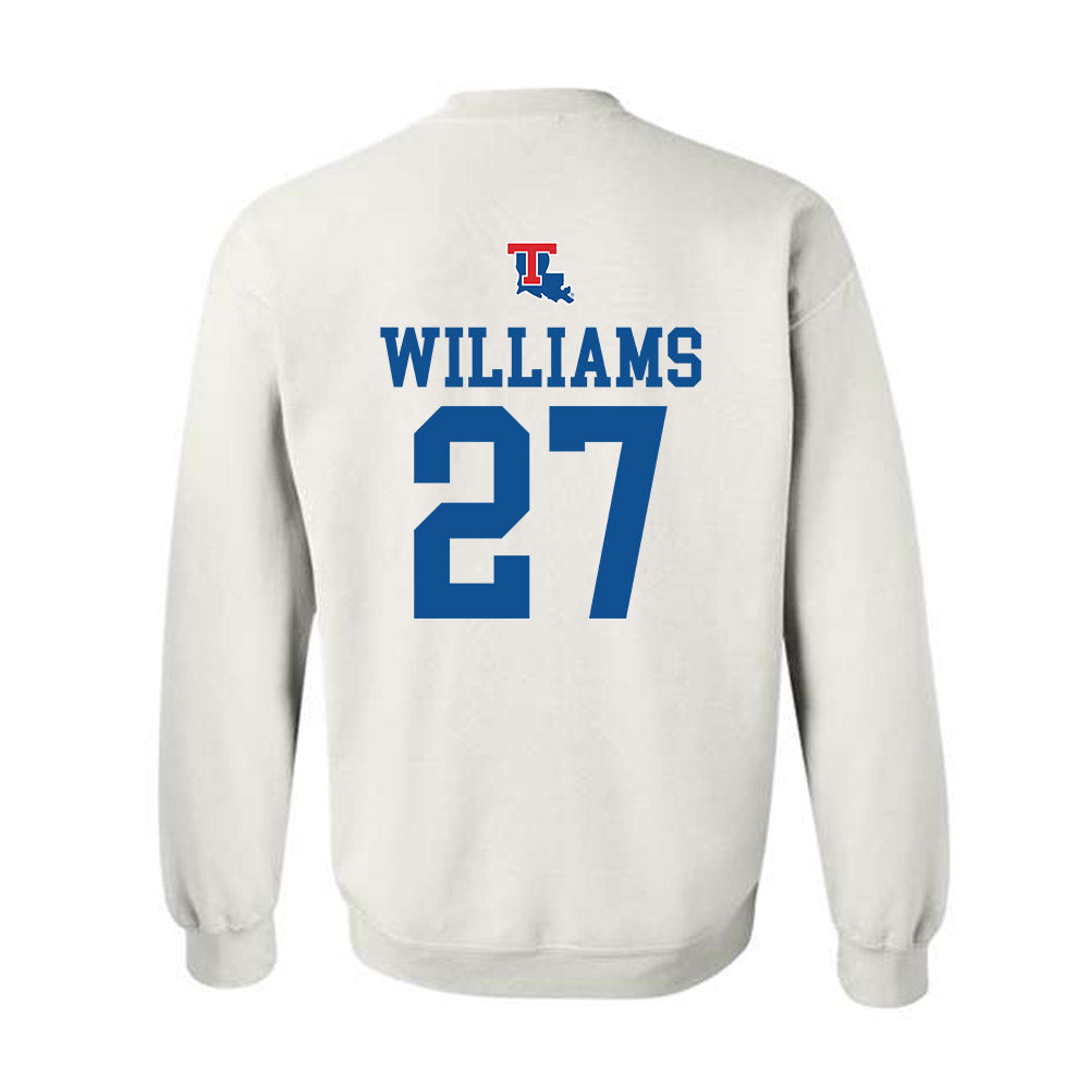 LA Tech - NCAA Men's Basketball : A'Meir Williams - Generic Shersey Crewneck Sweatshirt-1