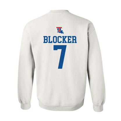 LA Tech - NCAA Men's Basketball : Landren Blocker - Generic Shersey Crewneck Sweatshirt