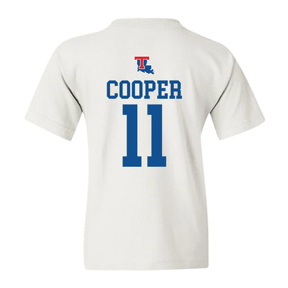 LA Tech - NCAA Men's Basketball : Kaden Cooper - Generic Shersey Youth T-Shirt-1