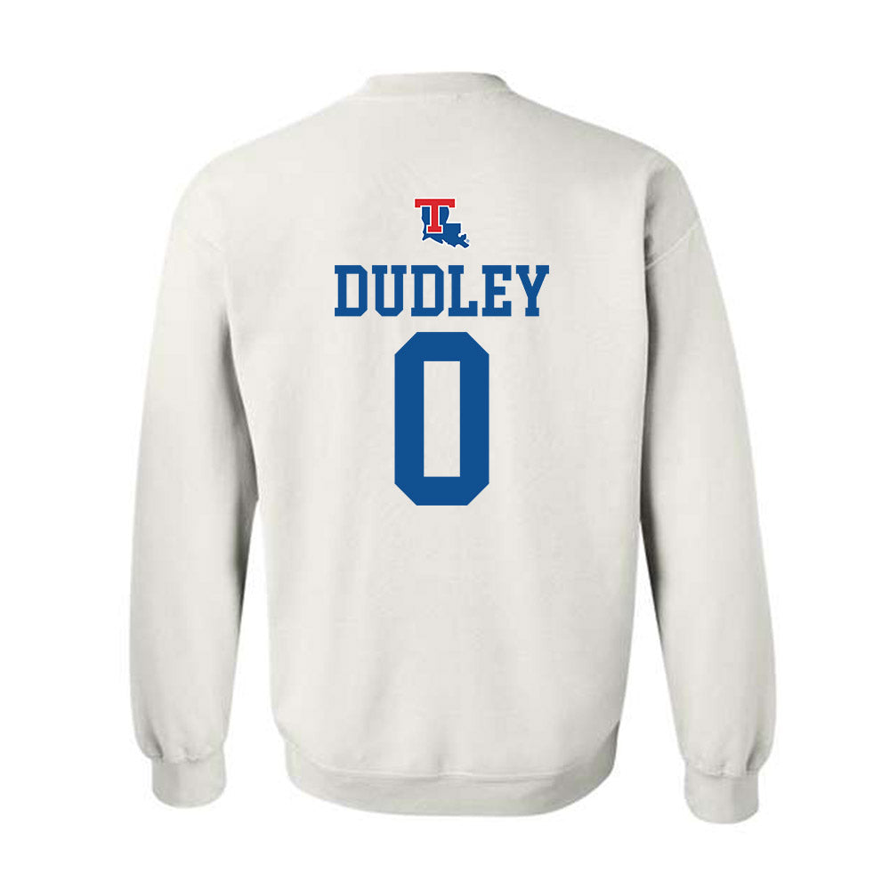 LA Tech - NCAA Men's Basketball : DJ Dudley - Generic Shersey Crewneck Sweatshirt-1