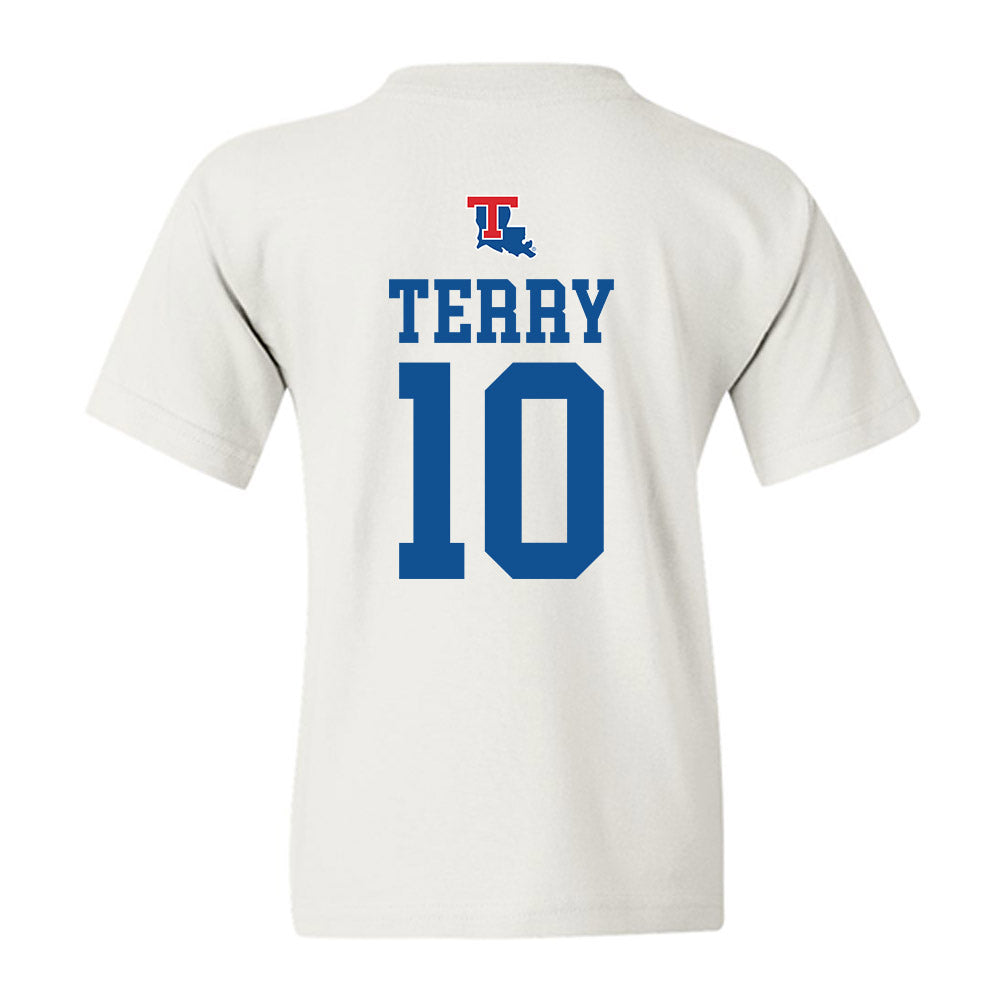 LA Tech - NCAA Women's Basketball : Jayden Terry - Generic Shersey Youth T-Shirt-1