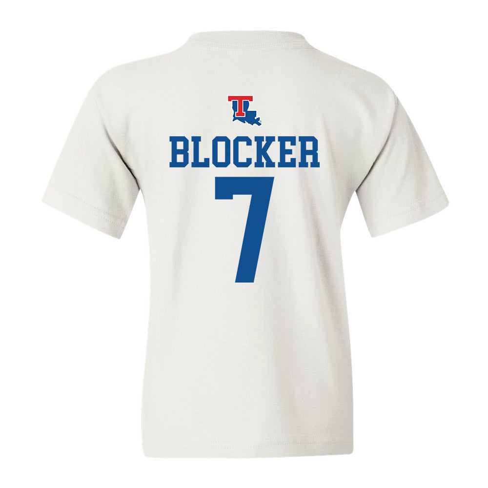 LA Tech - NCAA Men's Basketball : Landren Blocker - Generic Shersey Youth T-Shirt