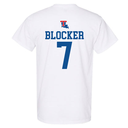 LA Tech - NCAA Men's Basketball : Landren Blocker - Generic Shersey T-Shirt