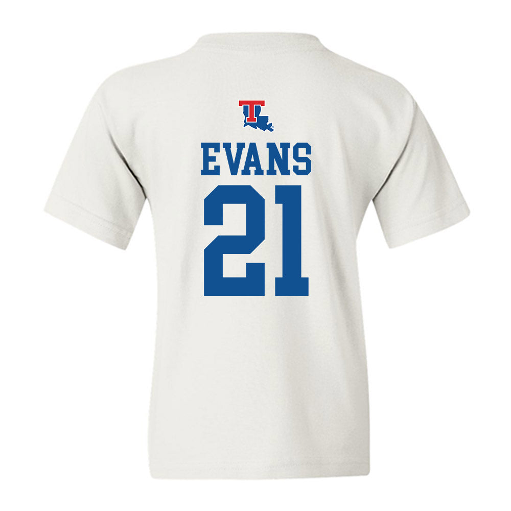 LA Tech - NCAA Women's Basketball : Kennedy Evans - Generic Shersey Youth T-Shirt-1