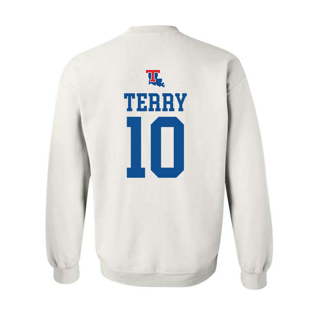 LA Tech - NCAA Women's Basketball : Jayden Terry - Generic Shersey Crewneck Sweatshirt-1